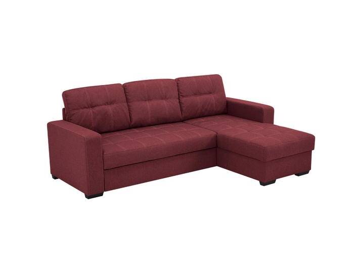 Livetastic ECKSCHLAFSOFA, Rot, 3-Sitzer, 240x160 cm, Made in EU, Wohnzimmer, Sofas & Couches, Schlafsofas, Schlafsofas mit Bettkasten von Livetastic