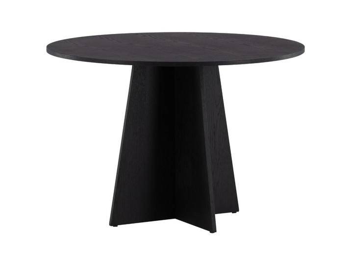 Livetastic ESSTISCH, Schwarz, Holz, Eiche, furniert, rund, X-Form, 110x75x110 cm, Esszimmer, Tische, Esstische, Esstische rund Livetastic ESSTISCH, Schwarz, Holz, Eiche, furniert, rund, X-Form, 110x75x110 cm, Esszimmer, Tische, Esstische, Esstische rund von Livetastic