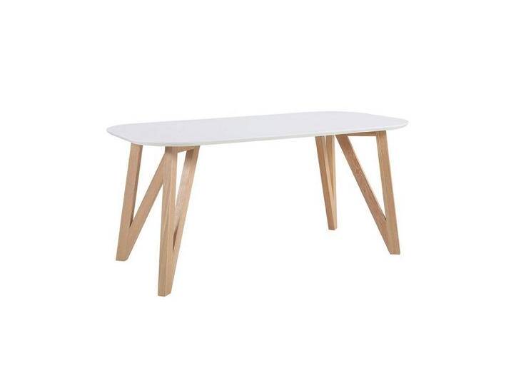 Livetastic ESSTISCH, Weiß, Holz, Eiche, massiv, oval, Haarnadel, 100x76x200 cm, in verschiedenen Größen erhältlich, Esszimmer, Tische, Esstische, Livetastic ESSTISCH, Weiß, Holz, Eiche, massiv, oval, Haarnadel, 100x76x200 cm, in verschiedenen Größen erhältlich, Esszimmer, Tische, Esstische, von Livetastic