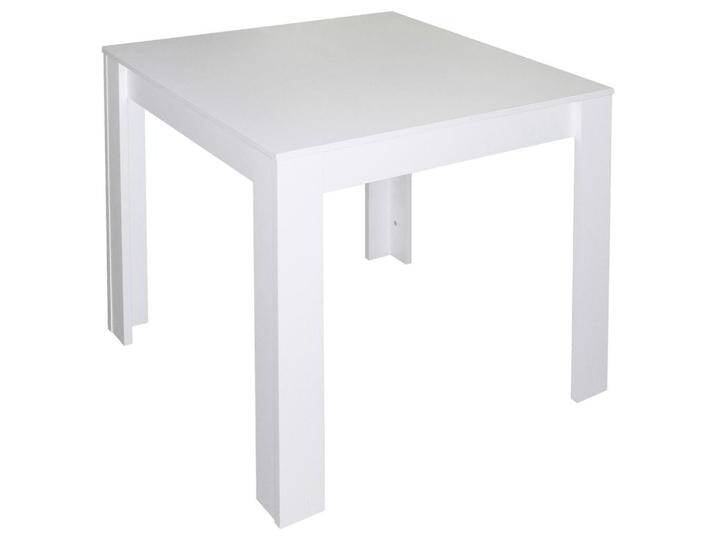Livetastic ESSTISCH, Weiß, quadratisch, Säule, 80x75x80 cm, Küchen, Küchenmöbel, Küchentische von Livetastic