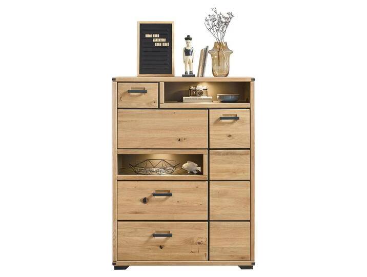 Livetastic HIGHBOARD, Eiche Artisan, Holz, Eiche, 3 Fächer, 2 Schubladen, 105x143x38 cm, Wohnzimmer, Kommoden & Sideboards, Highboards Livetastic HIGHBOARD, Eiche Artisan, Holz, Eiche, 3 Fächer, 2 Schubladen, 105x143x38 cm, Wohnzimmer, Kommoden & Sideboards, Highboards von Livetastic