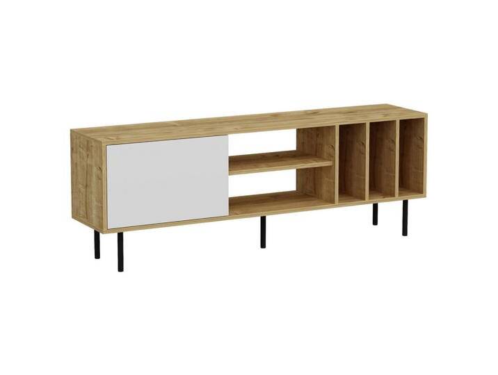 Livetastic LOWBOARD Canberra, Eiche, 160x57x35 cm, Wohnzimmer, Wohnwände, Lowboards von Livetastic