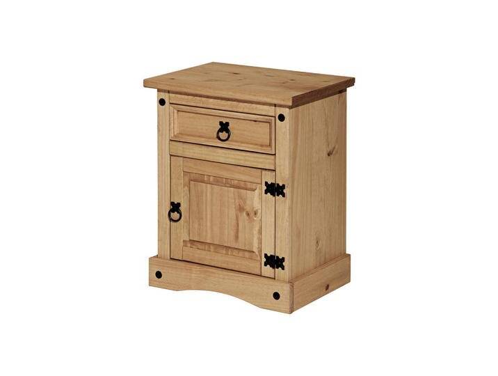 Livetastic NACHTSCHRANK, Honig, Holz, Kiefer, massiv, 1 Schubladen, 53x67x38 cm, Schlafzimmer, Nachttische von Livetastic
