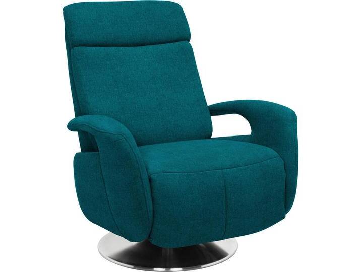 Livetastic RELAXSESSEL, Petrol, Uni, 84x109x88 cm, Made in EU, Relaxfunktion, Stühle von Livetastic