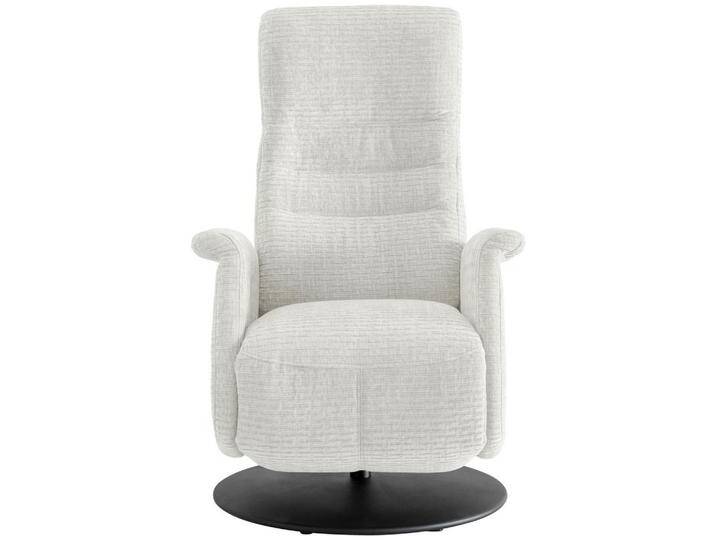 Livetastic RELAXSESSEL, Weiß, 72x118x85-165 cm, Made in EU, Relaxfunktion, Herz-Waage-Funktion, Sitzfläche 360° drehbar, Stühle von Livetastic