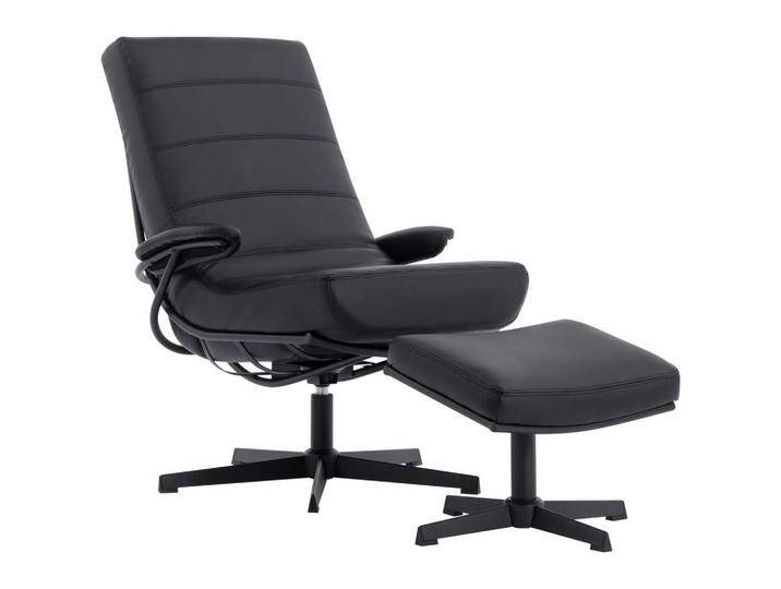 Livetastic RELAXSESSELSET Lesesessel, Schwarz, 68x101x85 cm, Relaxfunktion, Wohnzimmer, Sessel, Relaxsessel von Livetastic