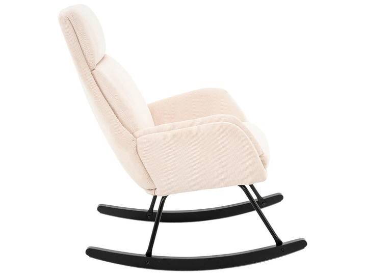 Livetastic SCHAUKELSESSEL, Creme, Schwarz, Holz, Metall, Kautschukholz, massiv, 70x105x87 cm, Wippfunktion, Stühle Livetastic SCHAUKELSESSEL, Creme, Schwarz, Holz, Metall, Kautschukholz, massiv, 70x105x87 cm, Wippfunktion, Stühle von Livetastic