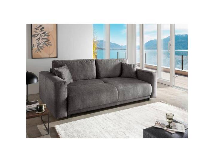 Livetastic SCHLAFSOFA, Grau, Uni, 4-Sitzer, Füllung: Schaumstoff, 245x86x126 cm, Made in EU, Liegefunktion, Rücken echt, Wohnzimmer, Sofas & Couches, Livetastic SCHLAFSOFA, Grau, Uni, 4-Sitzer, Füllung: Schaumstoff, 245x86x126 cm, Made in EU, Liegefunktion, Rücken echt, Wohnzimmer, Sofas & Couches, von Livetastic