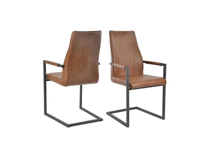 Livetastic SCHWINGSTUHL-SET, Hellbraun, Kufe, 63x101.5x54 cm, Stühle von Livetastic