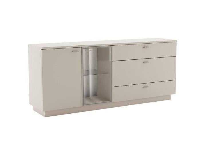 Livetastic SIDEBOARD, Beige, 2 Fächer, 2 Schubladen, 192x81x44 cm, Made in EU, in verschiedenen Holzdekoren erhältlich, Schlafzimmer, Schlafzimmer von Livetastic