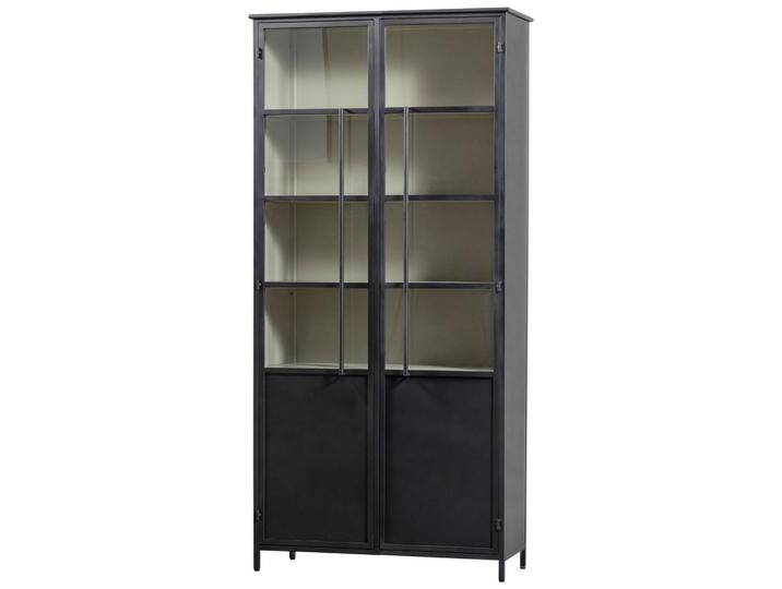 Livetastic VITRINE Exhibit, Schwarz, Metall, 5 Fächer, 96x200x40 cm, Esszimmer, Vitrinen Livetastic VITRINE Exhibit, Schwarz, Metall, 5 Fächer, 96x200x40 cm, Esszimmer, Vitrinen von Livetastic