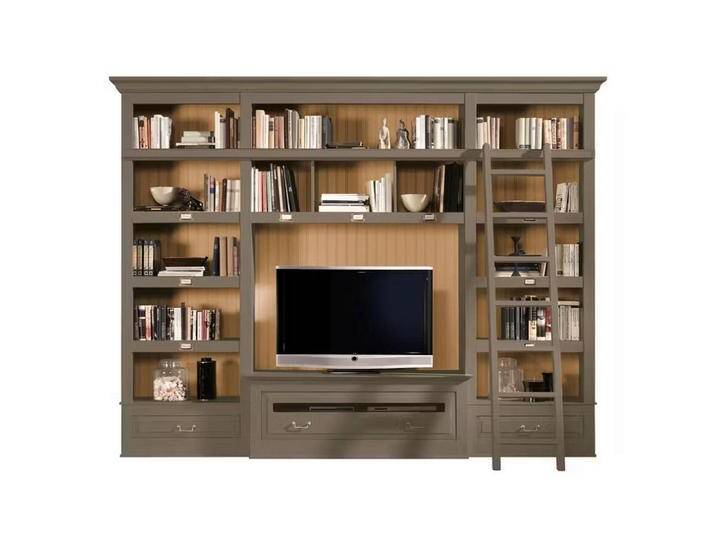 Livetastic WOHNWAND UrbanClass, Grau, Metall, 3-teilig, Pinie, 10 Fächer, 2 Schubladen, 311x238.5x52 cm, Wohnzimmer, Wohnwände, Anbauwände von Livetastic