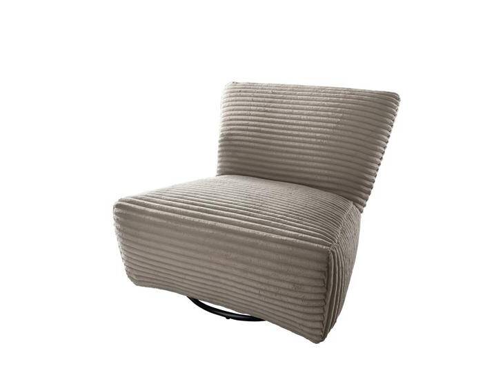 Livetastic XXL-SESSEL, Cappuccino, Uni, 95x77x94 cm, Made in EU, Stoffauswahl, erweiterbar (Typenauswahl), Sitzfläche 360° drehbar, Wohnzimmer, von Livetastic