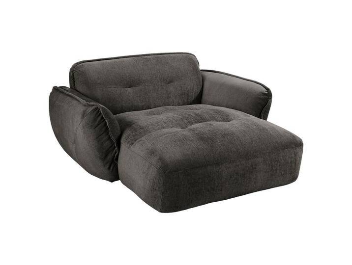 Trendmanufaktur XXL-SESSEL BE FLUFFY, Anthrazit, 182x87x184 cm, Made in EU, gepolsterte Armlehnen, Wohnzimmer, Sessel, Polstersessel von XXXLutz
