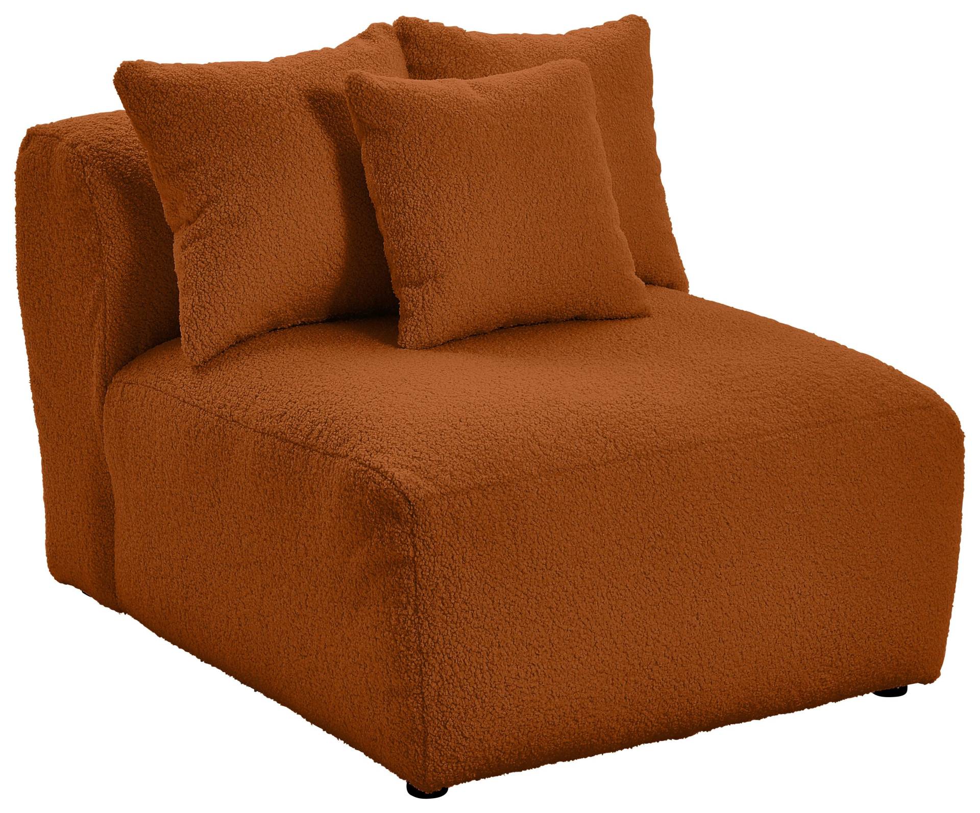 Modul Sofaelement Bloom Rostfarben von Livetastic