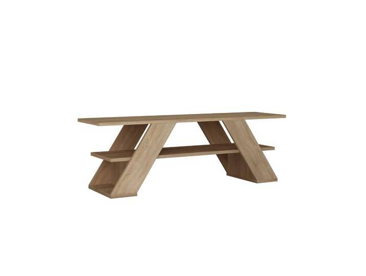 Phonotisch Farfalla ca. 120x40x34 cm Eichefarben von Livetastic