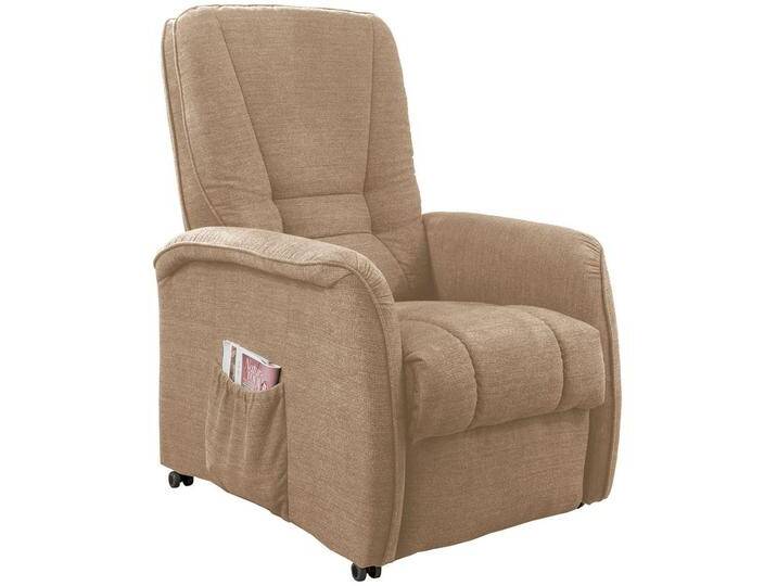 Relaxsessel Harry Hellbraun Nylon/Struktur von Livetastic