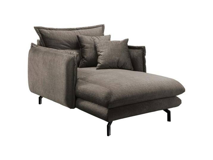 Relaxsessel Lava Braun Velours von Livetastic