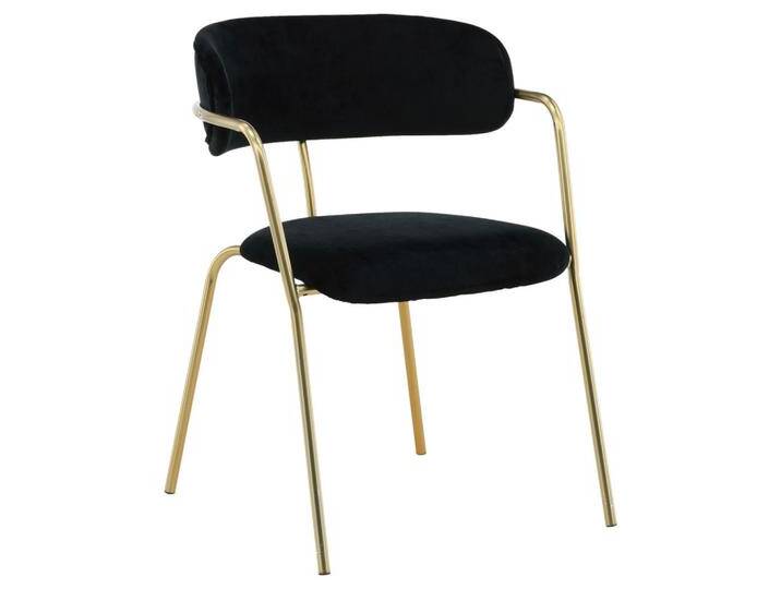 Stuhl-Set Arrow 2er-Set ca. 58x79 cm Samt Schwarz Stuhl-Set Arrow 2er-Set ca. 58x79 cm Samt Schwarz von Livetastic
