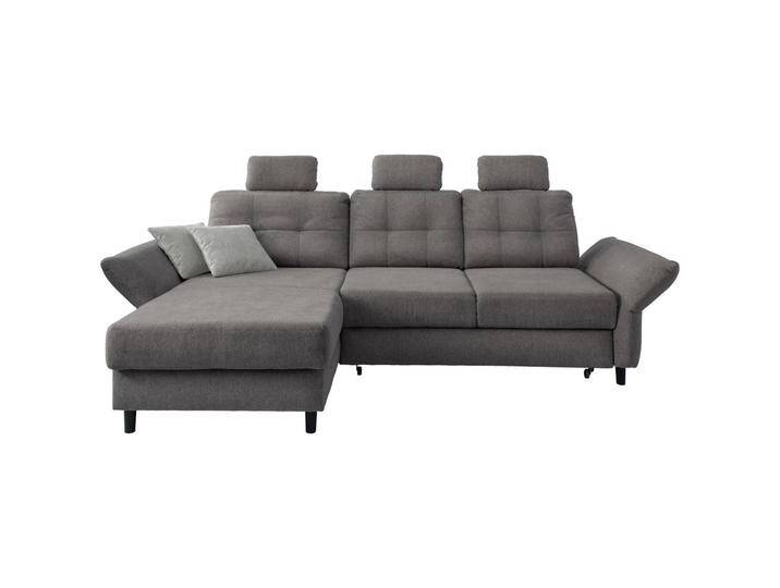 Wohnlandschaft Brizzini Graubraun Chenille von Livetastic