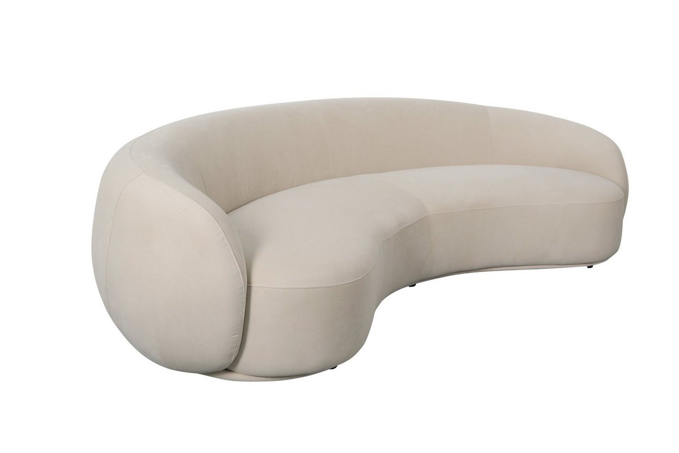 Livin Hill Sofa Nua, Minimalistisches Design, ovale Form, C-förmige Basis von Livin Hill