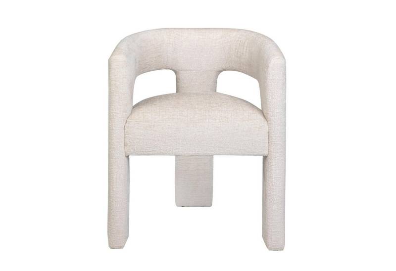 Livin Hill Stuhl Leith, Hellbeige, abgerundetes Design, langlebiges Chenille-Stoffpolster Livin Hill Stuhl Leith, Hellbeige, abgerundetes Design, langlebiges Chenille-Stoffpolster von Livin Hill