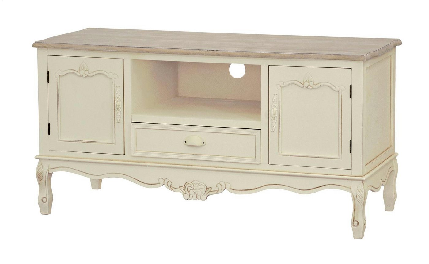 Livin Hill TV-Schrank Rimini Handbemalt, provenzalischer Stil, geschwungene Beine Livin Hill TV-Schrank Rimini Handbemalt, provenzalischer Stil, geschwungene Beine von Livin Hill
