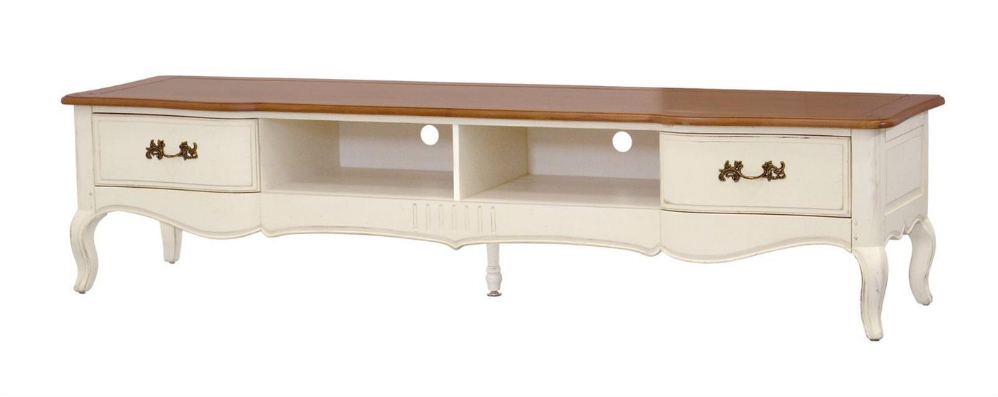 Livin Hill TV-Schrank Verona gefräste Beine, halbglänzendes Elfenbein, glänzende Honigfarbenplatte Livin Hill TV-Schrank Verona gefräste Beine, halbglänzendes Elfenbein, glänzende Honigfarbenplatte von Livin Hill
