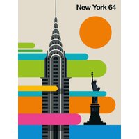 living walls Fototapete "ARTist New York 64", Vlies, Wand, Schräge living walls Fototapete "ARTist New York 64", Vlies, Wand, Schräge von Living Walls