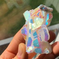 Einzigartiger Angel Aura Quarz Kristall von LivingLightCrystals