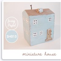 Made To Order - Kleines Holzhaus, Miniaturhaus, Handgemachtes Rustikales Haus, Mini-Holzdorf, Kleine Häuser Für Neues Wohndekor Geschenk von LivingPastel