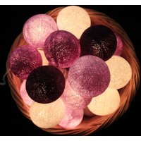 Violettes Thema Cotton Ball String Lichter Für Schlafzimmer Nacht Kinderzimmer Dekor Lichterkette Geburtstag Geschenk Party Wohnheim Raumbeleuchtung Violettes Thema Cotton Ball String Lichter Für Schlafzimmer Nacht Kinderzimmer Dekor Lichterkette Geburtstag Geschenk Party Wohnheim Raumbeleuchtung von LivingPastel