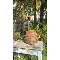 Aladdin Kleine Tonne Mit Deckel Aus Bioweide Jutegriff Korbflechten Weidenkorb Geflochten Aladdin Kleine Tonne Mit Deckel Aus Bioweide Jutegriff Korbflechten Weidenkorb Geflochten von LivingSkills