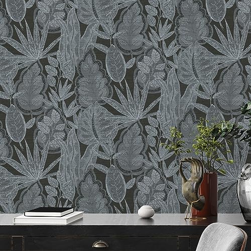 A.S. Création Blättertapete Schwarz Grau Weiß - Livingwalls Famous Garden 393461 - Vliestapete - 10,05 m x 0,53 m - Made in Germany A.S. Création Blättertapete Schwarz Grau Weiß - Livingwalls Famous Garden 393461 - Vliestapete - 10,05 m x 0,53 m - Made in Germany von A.S. Création