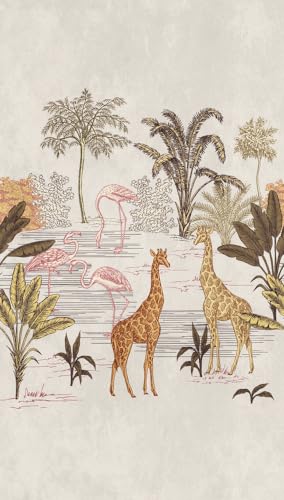 Livingwalls Fototapete Kinderzimmer in Creme, Beige, Braun - hochwertige Vliestapete 398751 mit Motiv auf 1,59 m x 2,80 m - Made in Germany Livingwalls Fototapete Kinderzimmer in Creme, Beige, Braun - hochwertige Vliestapete 398751 mit Motiv auf 1,59 m x 2,80 m - Made in Germany von Livingwalls