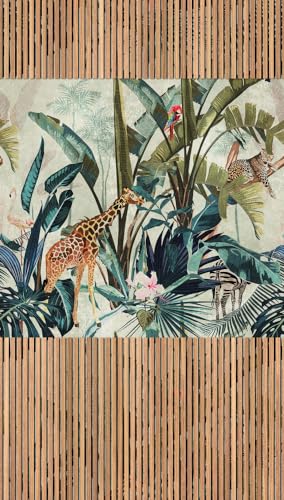 Livingwalls Fototapete Tier in Beige, Braun, Blau - hochwertige Vliestapete 398531 mit Motiv auf 1,59 m x 2,80 m - Made in Germany Livingwalls Fototapete Tier in Beige, Braun, Blau - hochwertige Vliestapete 398531 mit Motiv auf 1,59 m x 2,80 m - Made in Germany von Livingwalls