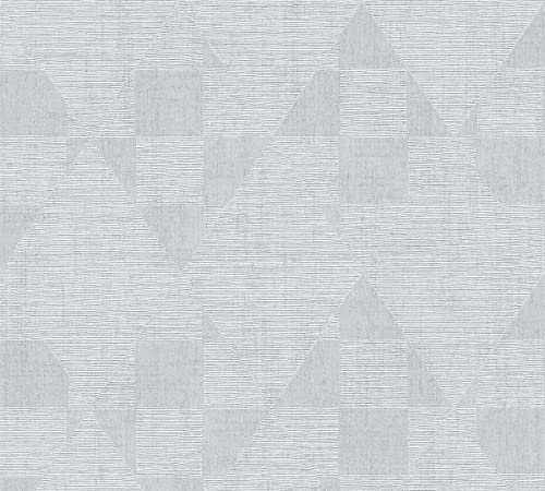 Livingwalls Moderne Wand-Tapete 381962 Silber Grau Design Vliestapete Muster 10,05x0,53m Made in Germany Livingwalls Moderne Wand-Tapete 381962 Silber Grau Design Vliestapete Muster 10,05x0,53m Made in Germany von Livingwalls