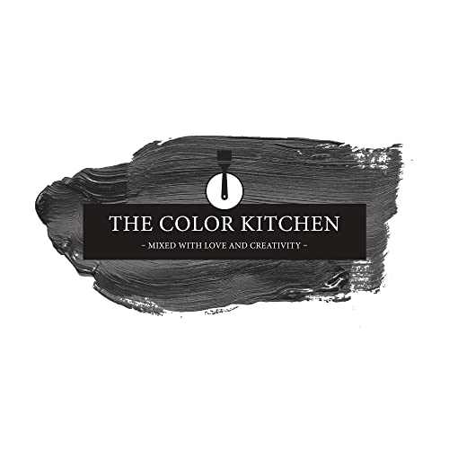 Livingwalls THE COLOR KITCHEN universelle Wandfarbe - Malerfarbe für Wohnräume und Arbeitszimmer - matte Innenfarbe in Grau - 2,5l Deckfarbe in TCK1014 von Livingwalls