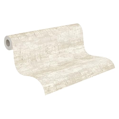 Livingwalls Tapete 396575 Industrial mit Struktur in Beige, Creme - hochwertige Design Tapete mit Metalliceffekt in Kupfer für verschiedene Räume - 10,05m x 0,53m - Made in Germany Livingwalls Tapete 396575 Industrial mit Struktur in Beige, Creme - hochwertige Design Tapete mit Metalliceffekt in Kupfer für verschiedene Räume - 10,05m x 0,53m - Made in Germany von Livingwalls