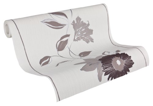 Daniel Hechter Vliestapete Tapete floral 10,05 m x 0,53 m braun creme metallic Made in Germany 912831 9128-31 von Livingwalls