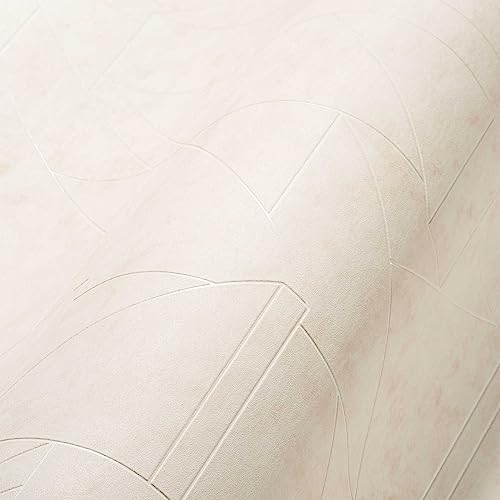 Livingwalls Travel Styles Vliestapete - Tapete mit Linienmuster in Beige und Weiß - klassische Wandtapete für verschiedene Räume in 10,05 m x 0,53 m Livingwalls Travel Styles Vliestapete - Tapete mit Linienmuster in Beige und Weiß - klassische Wandtapete für verschiedene Räume in 10,05 m x 0,53 m von Livingwalls