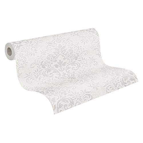 A.S. Création ivingwalls Vliestapete Jette Joop Tapete mit Ornamenten barock 10,05 m x 0,53 m grau metallic Hergestellt in Deutschland 339246 33924-6 A.S. Création ivingwalls Vliestapete Jette Joop Tapete mit Ornamenten barock 10,05 m x 0,53 m grau metallic Hergestellt in Deutschland 339246 33924-6 von A.S. Création