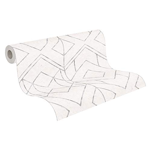 A.S. Création Livingwalls Vliestapete Metropolitan Stories geometrische Tapete AVA New York 10,05 m x 0,53 m grau metallic weiß 378691 37869-1 A.S. Création Livingwalls Vliestapete Metropolitan Stories geometrische Tapete AVA New York 10,05 m x 0,53 m grau metallic weiß 378691 37869-1 von A.S. Création