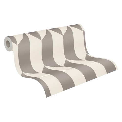 Livingwalls Vliestapete mit geometrischem Design in Creme, Silber, Metallic - moderne Grafiktapete 10,05 m x 0,53 m by COSMOPOLITAN - 790863 Livingwalls Vliestapete mit geometrischem Design in Creme, Silber, Metallic - moderne Grafiktapete 10,05 m x 0,53 m by COSMOPOLITAN - 790863 von Livingwalls