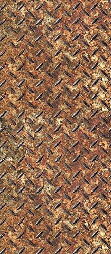 Livingwalls selbstklebendes Panel Pop.up Panel 2 2,50 m x 0,35 m braun 300741 von Livingwalls