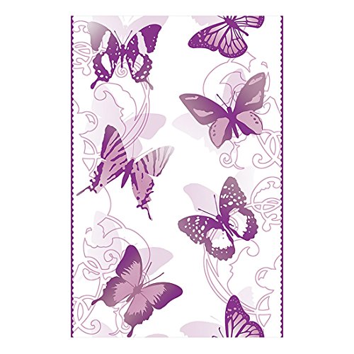 Livingwalls selbstklebendes Panel pop.up Panel 2,50 m x 0,35 m lila weiss 942582 von A.S. Création
