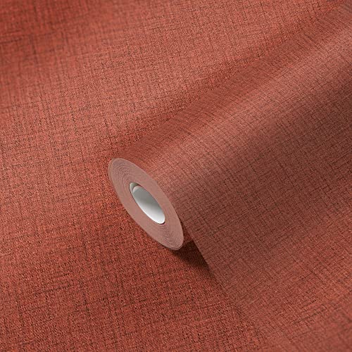 Livingwalls Tapete Vlies Struktur Textil rot schwarz Desert Lodge 38529-1 von Livingwalls