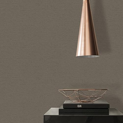 A.S. Création Unitapete Braun - Livingwalls Famous Garden 393521 - Vliestapete - 10,05 m x 0,53 m - Made in Germany von Livingwalls