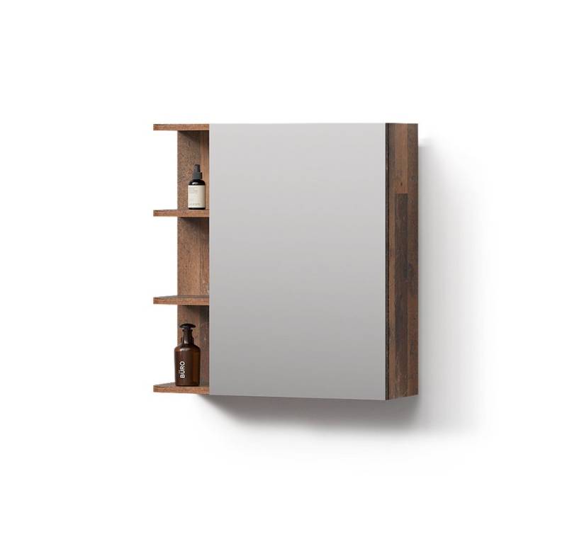 Livinity® Badezimmerspiegelschrank Fucino, Oldstyle, 62 x 64 cm von Livinity®