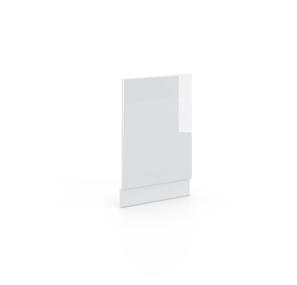 Livinity® Frontblende Fame-Line, Weiß Hochglanz/Weiß, 45 cm, AP Anthrazit von Livinity®